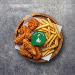 6 pcs Chicken Nuggets & Chips