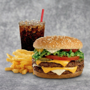 1/4 Pounder + Chips + Drink